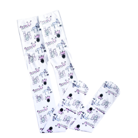 Doodle Friends Tights